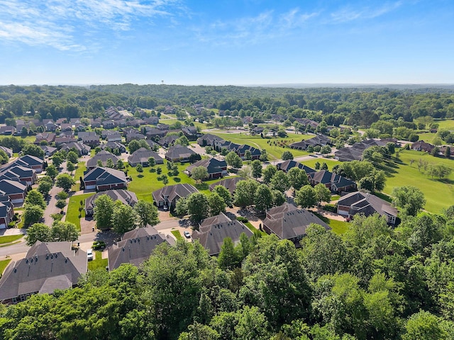 1230 Chickadee Cir, Hermitage, TN 37076 - aerial view featuring a residential view