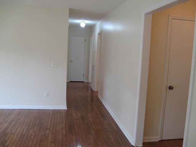 224 Gaines Cir, Estill Springs, TN 37330 - corridor featuring baseboards and dark wood-type flooring