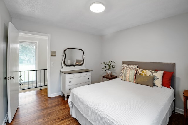 5024 Lakeridge Dr, Old Hickory, TN 37138 - bedroom featuring dark wood finished floors and baseboards