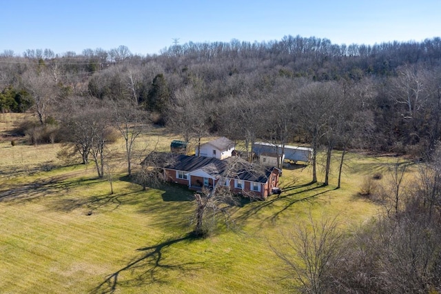 9298 Lebanon Rd, Mount Juliet, TN 37122 - drone / aerial view featuring a rural view and a view of trees