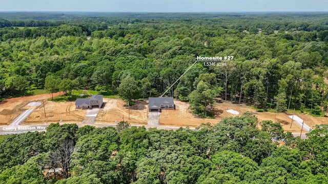 27 Woodland Farms, Dickson, TN 37055 - drone / aerial view of a heavily wooded area