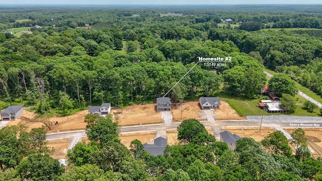 2 Woodland Farms, Dickson, TN 37055 - bird's eye view of a heavily wooded area