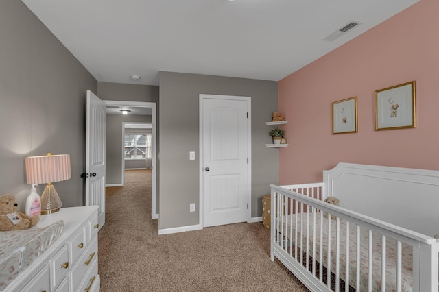 1803 Villa Cir, Lebanon, TN 37090 - bedroom with light carpet, baseboards, and visible vents
