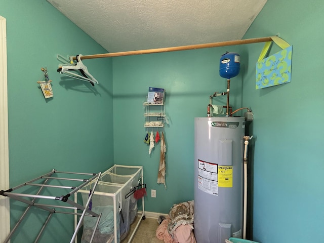 utilities featuring electric water heater