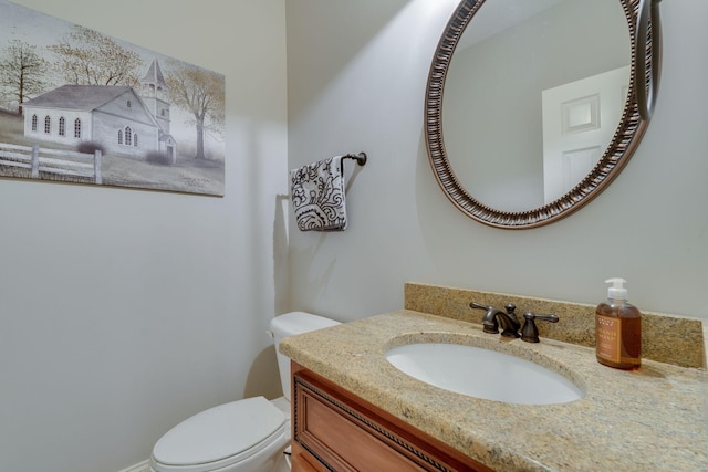 2808 Wynthrope Hall Dr N, Murfreesboro, TN 37129 - half bathroom featuring toilet and vanity
