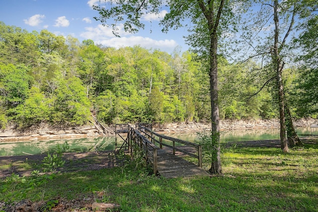 surrounding community featuring a view of trees