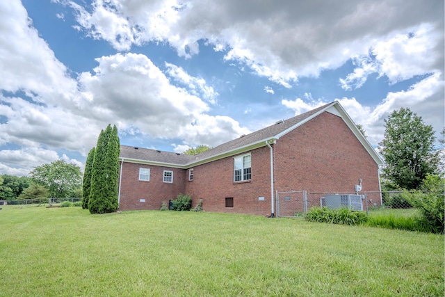 1876 Fall River Rd, Lawrenceburg, TN 38464 - view of home's exterior with brick siding