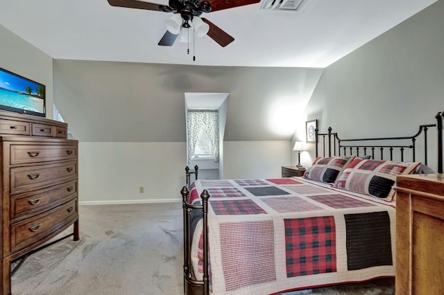 121 Grassland Dr, Gallatin, TN 37066 - bedroom with light carpet, baseboards, and ceiling fan
