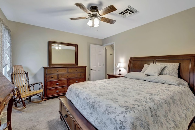 121 Grassland Dr, Gallatin, TN 37066 - bedroom featuring light carpet and ceiling fan