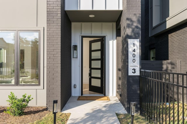 1400 Arthur Ave Unit 3, Nashville, TN 37208 - entrance to property with board and batten siding and brick siding