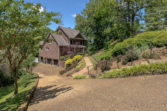 716 Split Rail Dr, Brentwood, TN 37027 - view of front of property featuring driveway and an attached garage