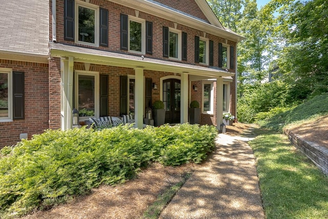 716 Split Rail Dr, Brentwood, TN 37027 - entrance to property with covered porch and brick siding