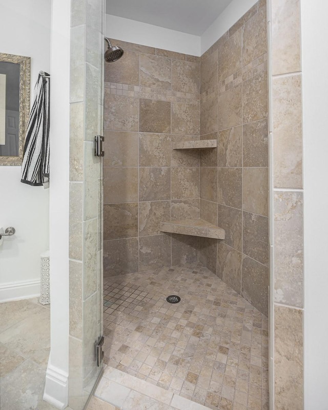 716 Split Rail Dr, Brentwood, TN 37027 - bathroom with a stall shower