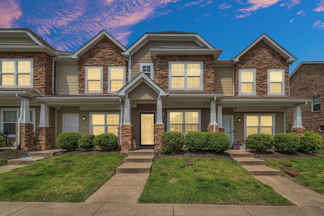 127 Cobblestone Place Dr, Goodlettsville, TN 37072 - townhome / multi-family property with a front yard