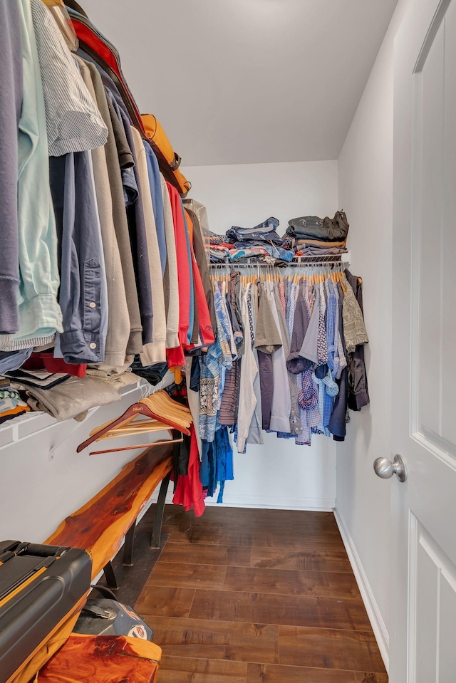 127 Cobblestone Place Dr, Goodlettsville, TN 37072 - walk in closet featuring wood finished floors