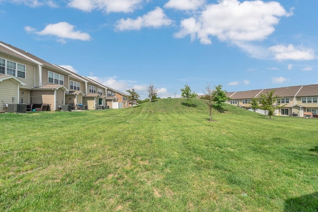 127 Cobblestone Place Dr, Goodlettsville, TN 37072 - view of yard featuring a residential view and cooling unit
