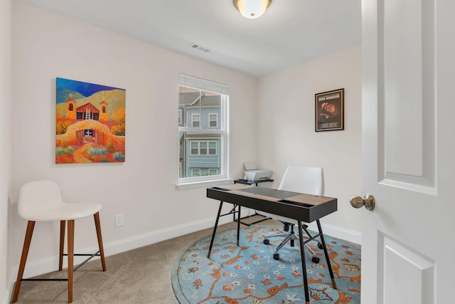 118 Buckfast Ln, Antioch, TN 37013 - carpeted home office with baseboards