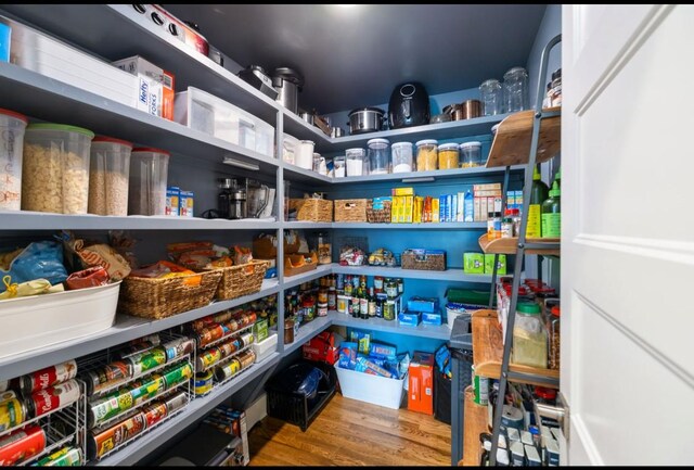 view of pantry
