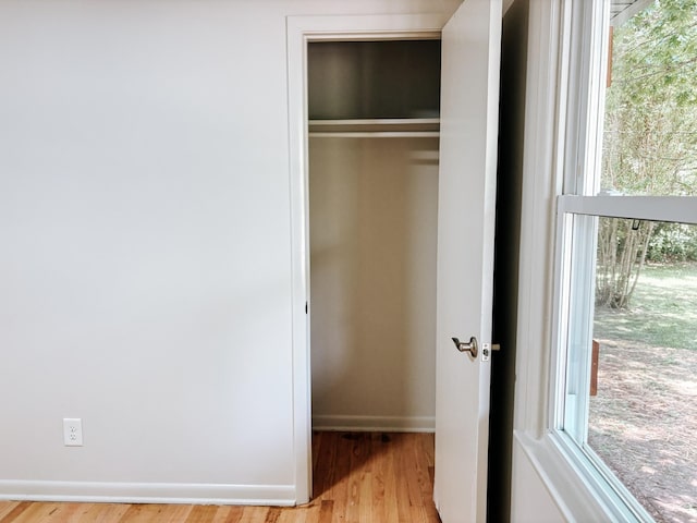 view of closet