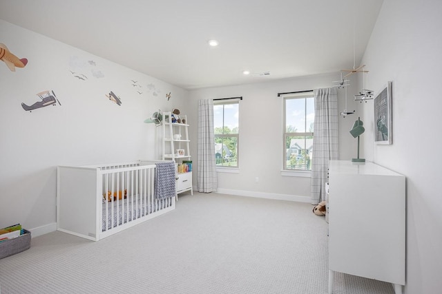 9016 Nestling Ridge Ct, College Grove, TN 37046 - carpeted bedroom featuring baseboards and recessed lighting