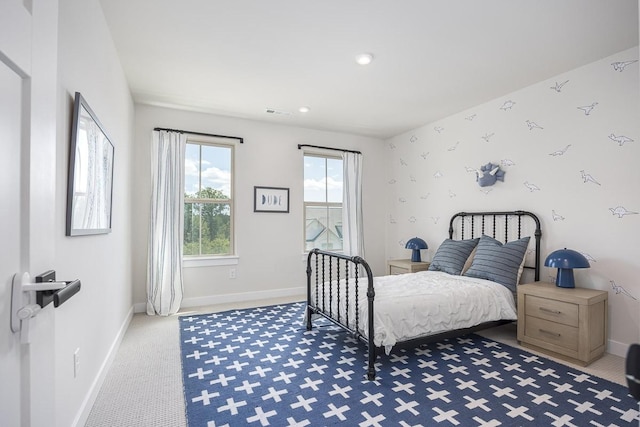 9016 Nestling Ridge Ct, College Grove, TN 37046 - carpeted bedroom featuring baseboards