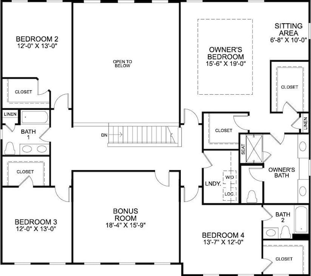 9016 Nestling Ridge Ct, College Grove, TN 37046 - floor plan / room layout