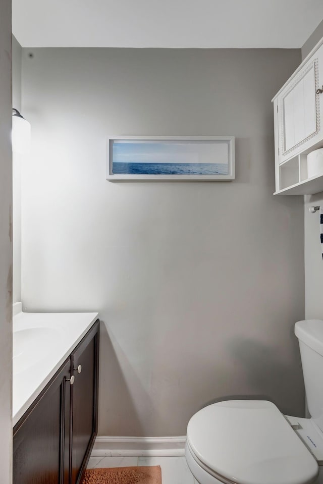 110 Marita Ave, Goodlettsville, TN 37072 - bathroom featuring toilet, vanity, and baseboards