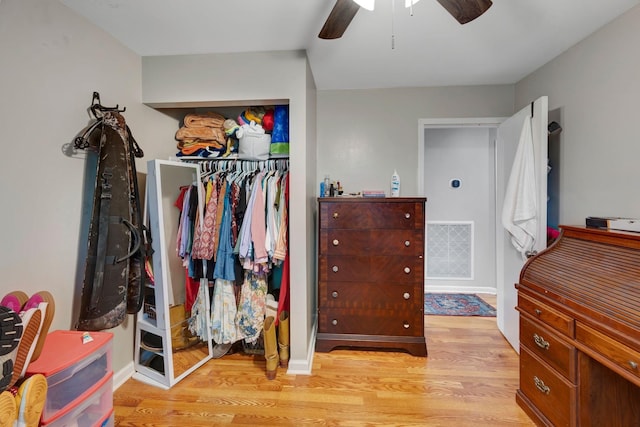 110 Marita Ave, Goodlettsville, TN 37072 - bedroom with wood finished floors, a closet, and baseboards