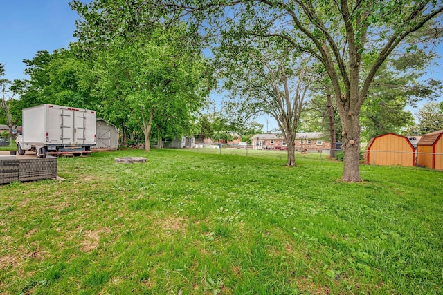 110 Marita Ave, Goodlettsville, TN 37072 - view of yard with a storage shed and an outdoor structure