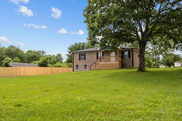 1024 Evans Rd, Burns, TN 37029 - view of front facade with brick siding