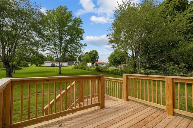 1024 Evans Rd, Burns, TN 37029 - deck with a lawn