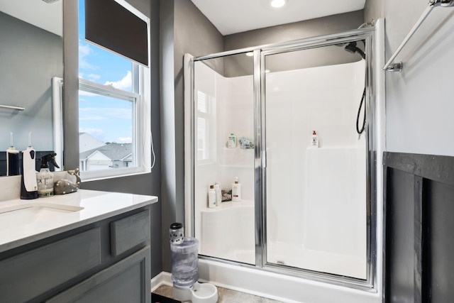 7401 Brady Ln, Antioch, TN 37013 - full bath with a stall shower and vanity
