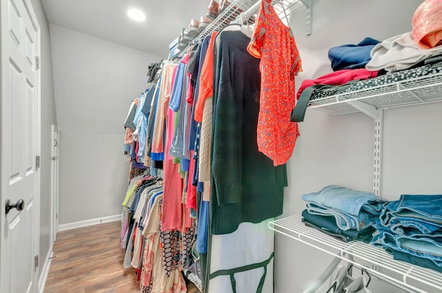 517 Main St, Burns, TN 37029 - spacious closet with wood finished floors