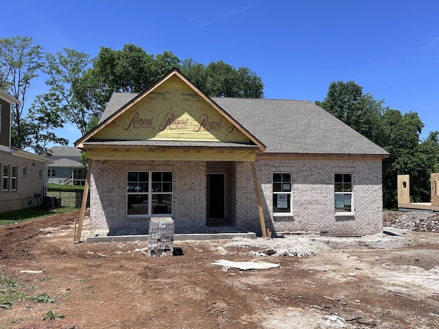 6152 Worthingtion, Columbia, TN 38401 - view of front facade featuring brick siding and cooling unit