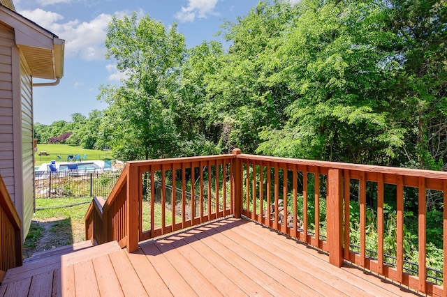 8007 Timber Cove Dr, Mount Juliet, TN 37122 - view of wooden deck