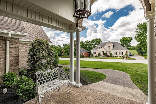 131 Grandview Cir, Gallatin, TN 37066 - view of patio / terrace with covered porch