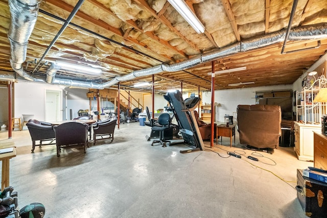 411 Lake Pointe Dr, Clarksville, TN 37043 - view of unfinished basement
