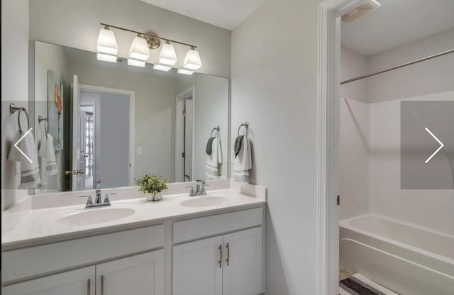 6161 Worthingtion Rd, Columbia, TN 38401 - bathroom with double vanity and  shower combination