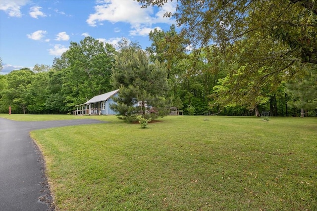 7158 Bahne Rd, Fairview, TN 37062 - view of front of home featuring a front yard and a view of trees