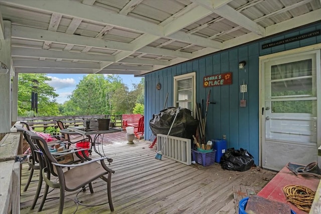 7158 Bahne Rd, Fairview, TN 37062 - view of deck