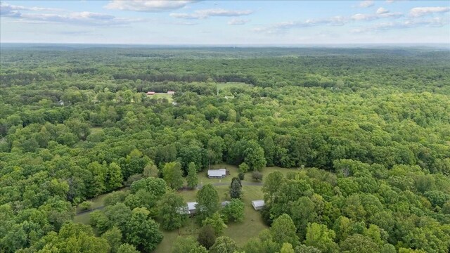 7158 Bahne Rd, Fairview, TN 37062 - aerial view of a heavily wooded area