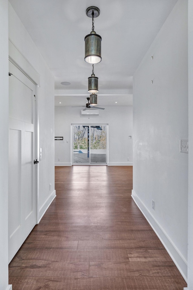 3910 Brick Church Pike, Nashville, TN 37207 - interior space featuring baseboards and wood finished floors