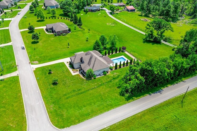 drone / aerial view