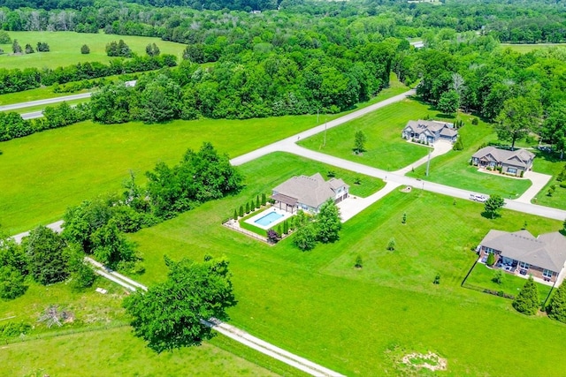 drone / aerial view
