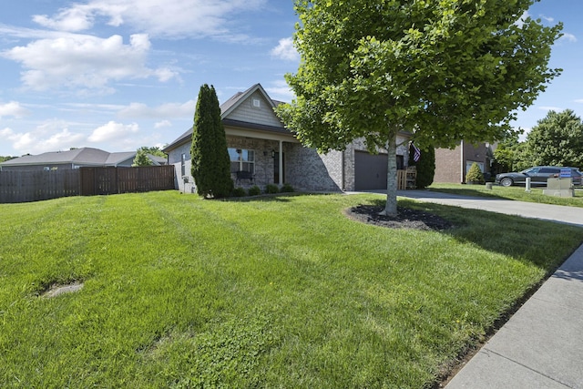 589 Smoky Mountains Dr, Gallatin, TN 37066 - view of front facade with concrete driveway and a garage