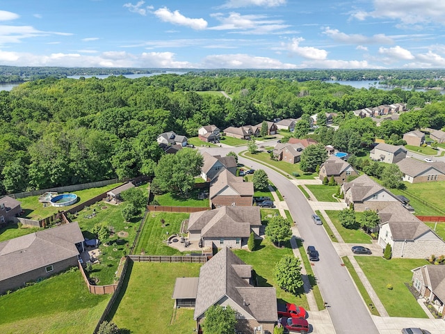 589 Smoky Mountains Dr, Gallatin, TN 37066 - aerial view of residential area with a nearby body of water