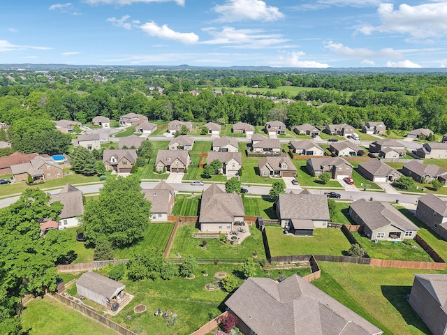 589 Smoky Mountains Dr, Gallatin, TN 37066 - aerial perspective of suburban area
