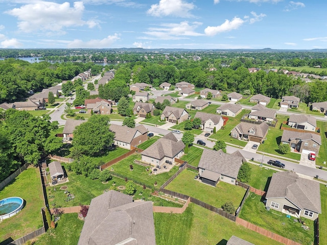 589 Smoky Mountains Dr, Gallatin, TN 37066 - aerial view of property and surrounding area with a large body of water and nearby suburban area