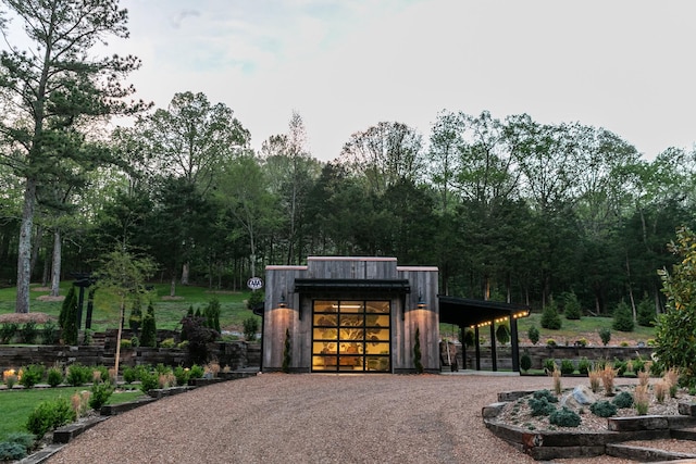 5564 Wilkins Branch Rd, Franklin, TN 37064 - view of outbuilding with gravel driveway