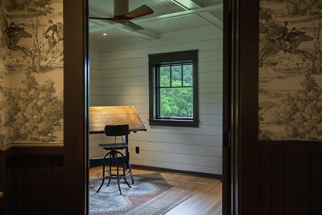 5564 Wilkins Branch Rd, Franklin, TN 37064 - sunroom featuring beam ceiling